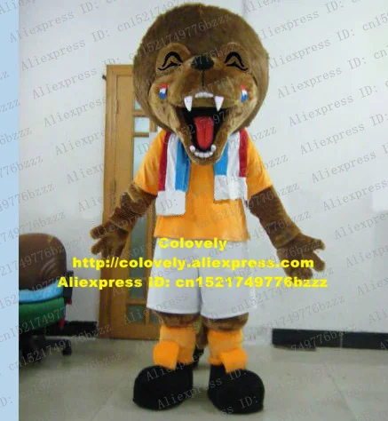 Юмористический Костюм Льва симбалион Симба костюм-талисман с острыми белыми