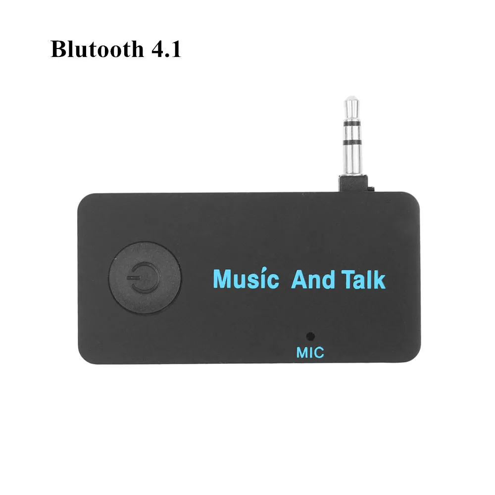 Bluetooth 4.1 автомобилей AUX аудио приемник адаптер голос pompts bluetooth гарнитуры Мощность
