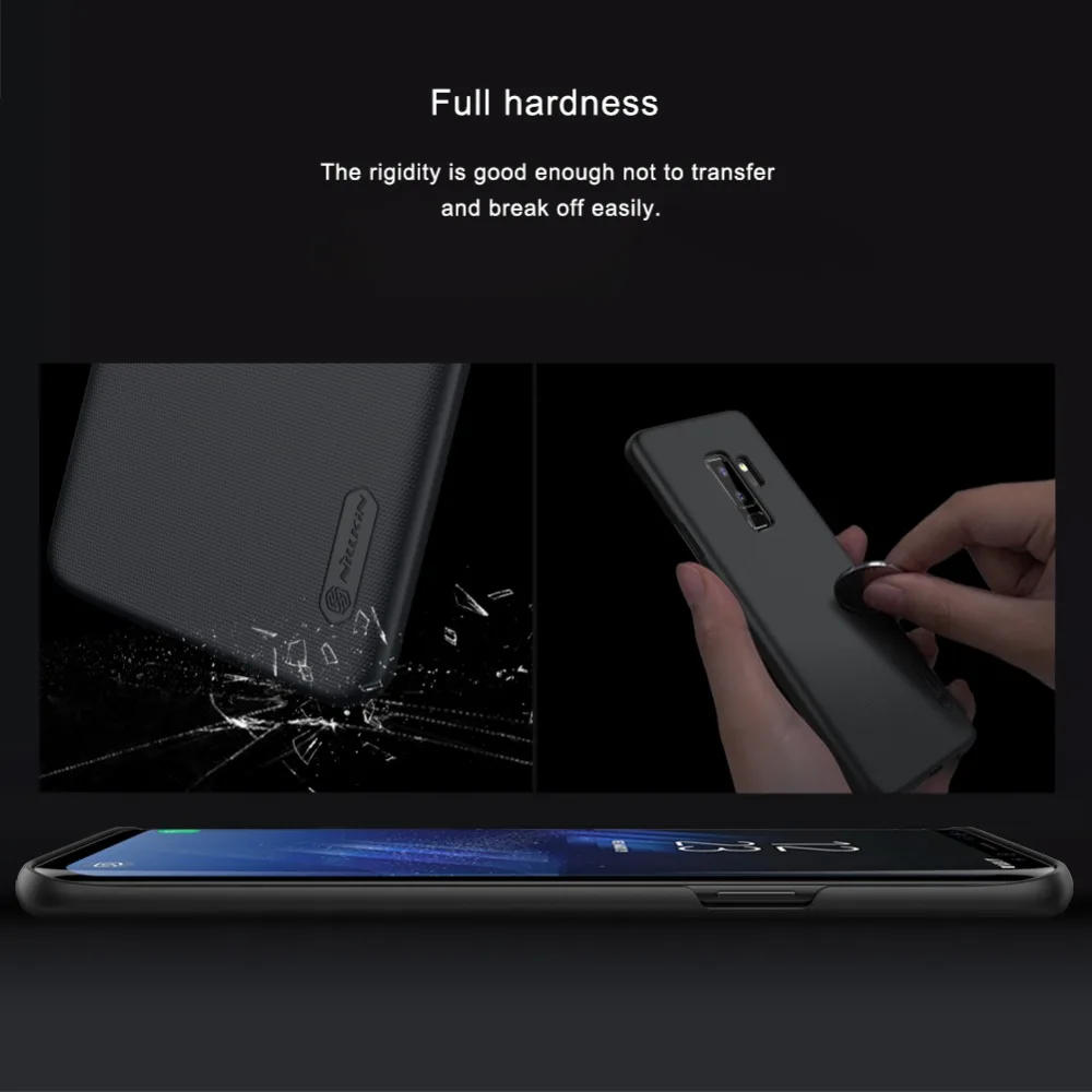 Суперматовый защитный чехол NILLKIN для Samsung Galaxy S9 Plus жесткий матовый из