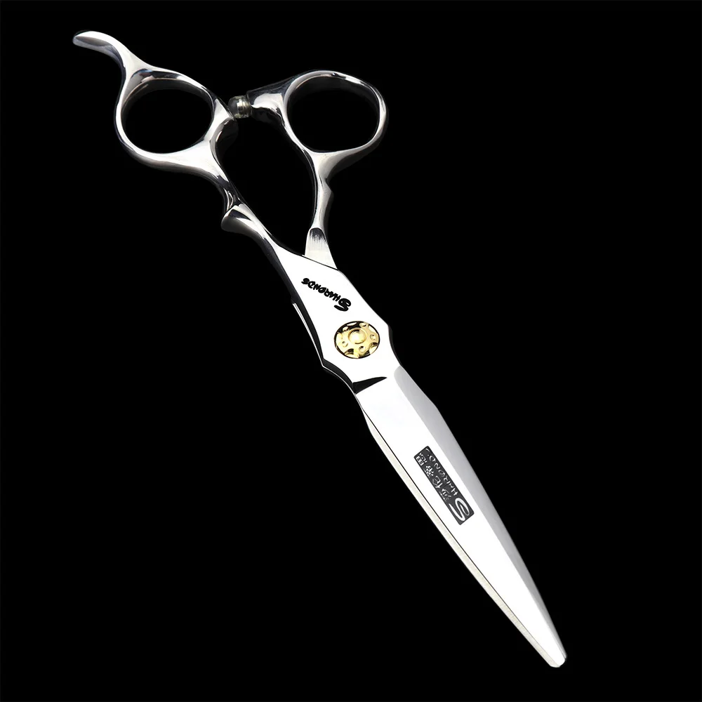 6 inch cutting Профессиональные Парикмахерские ножницы Sharonds Парикмахерские ножницы Япония 440c ножницы для резки нержавеющей стали 6 дюймов ножницы для волос - Цвет: 6 inch cutting