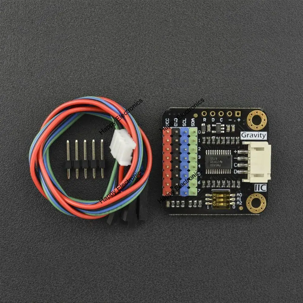 Гравитационный цифровой мультиплексор DFRobot 1 to 8 IIC I2C поддерживает множество