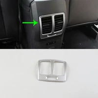 car accessories interior decoration abs armrest box rear air vent outlet panel cover trim for ford kugaescape 2017 car styling