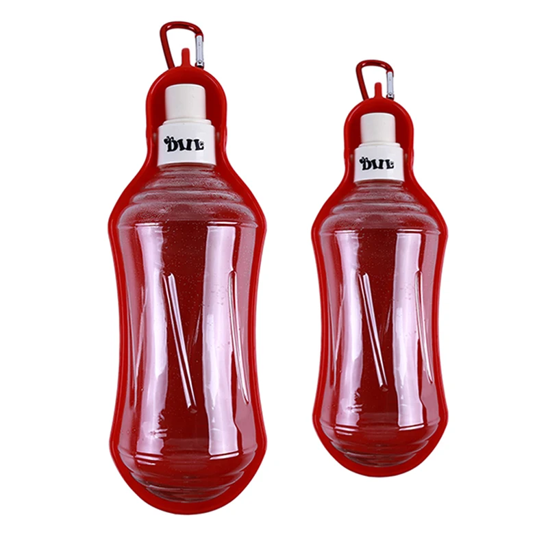 1 шт. собака путешествия бутылка воды диспенсер складной Пластик Собака Кошка