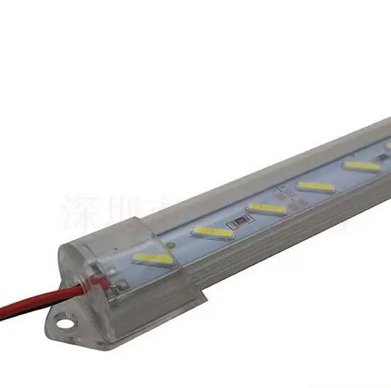Супер яркий жесткий бар свет DC12V 36 led SMD 8520 Алюминиевая СВЕТОДИОДНАЯ лента +