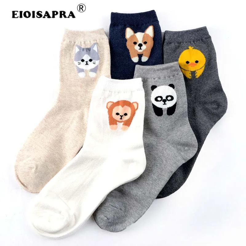[EIOISAPRA] Милые Мультяшные обезьянки панда собака кошка утка кавайные животные