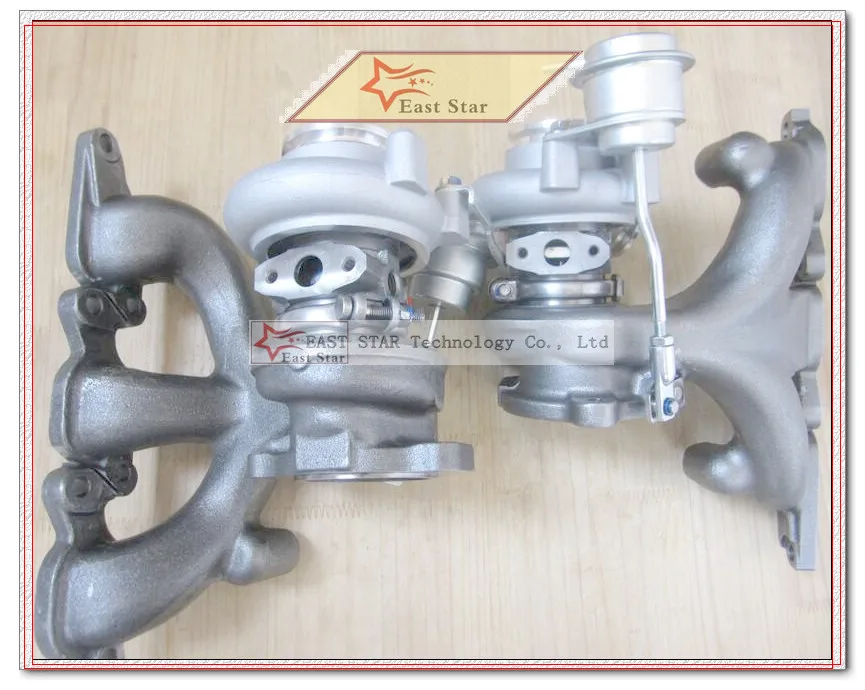 Twin TURBO TD03 49131 05161 05151 8658623 + 05051 05061 8658624 для Volvo S80 XC90 T6 N3P28FT B6284T2 2.9L CL6|td03 turbo|turbo turbo turboturbo