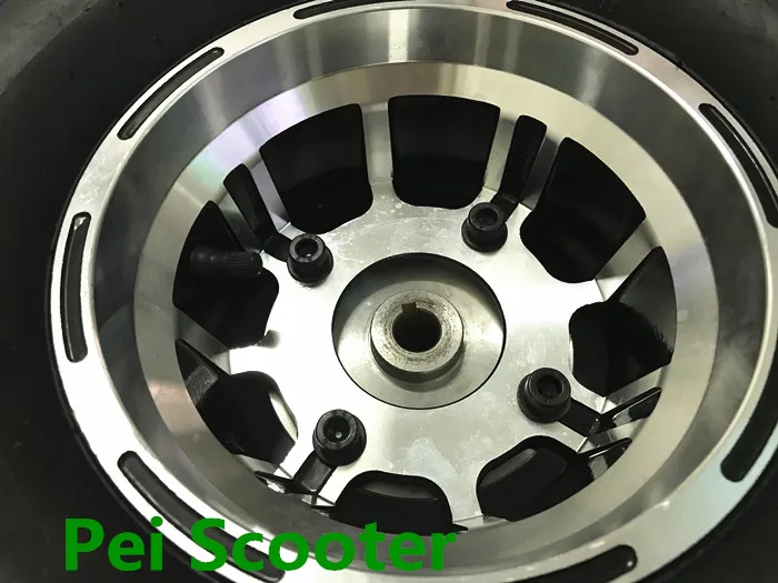 

19inch 19 inch 19*7.0-8 aluminum alloy hub wheel tires for wheelchair scooter robot motor phub-19st