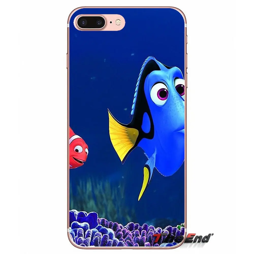 Чехол для мобильного телефона Finding Dory 2016 iPhone X 4 4S 5 5S 5C SE 6 6S 7 8 Plus Samsung Galaxy J1 J3 J5 J7 A3 A5