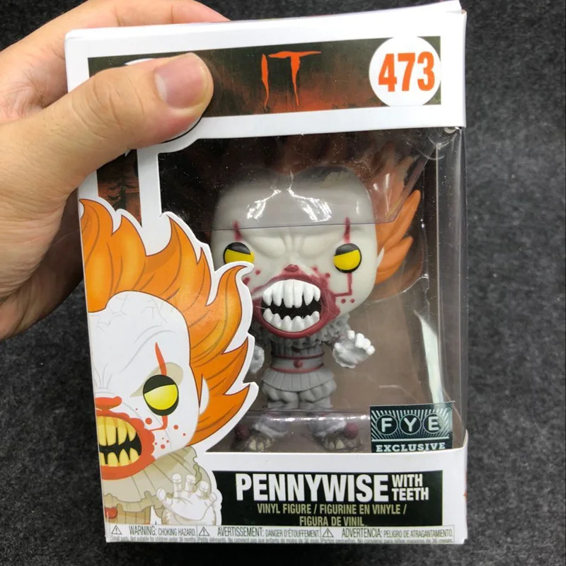 Фильм Стивен Кинг это джокер клоун персонаж PENNYWISE Виниловая фигурка кукол