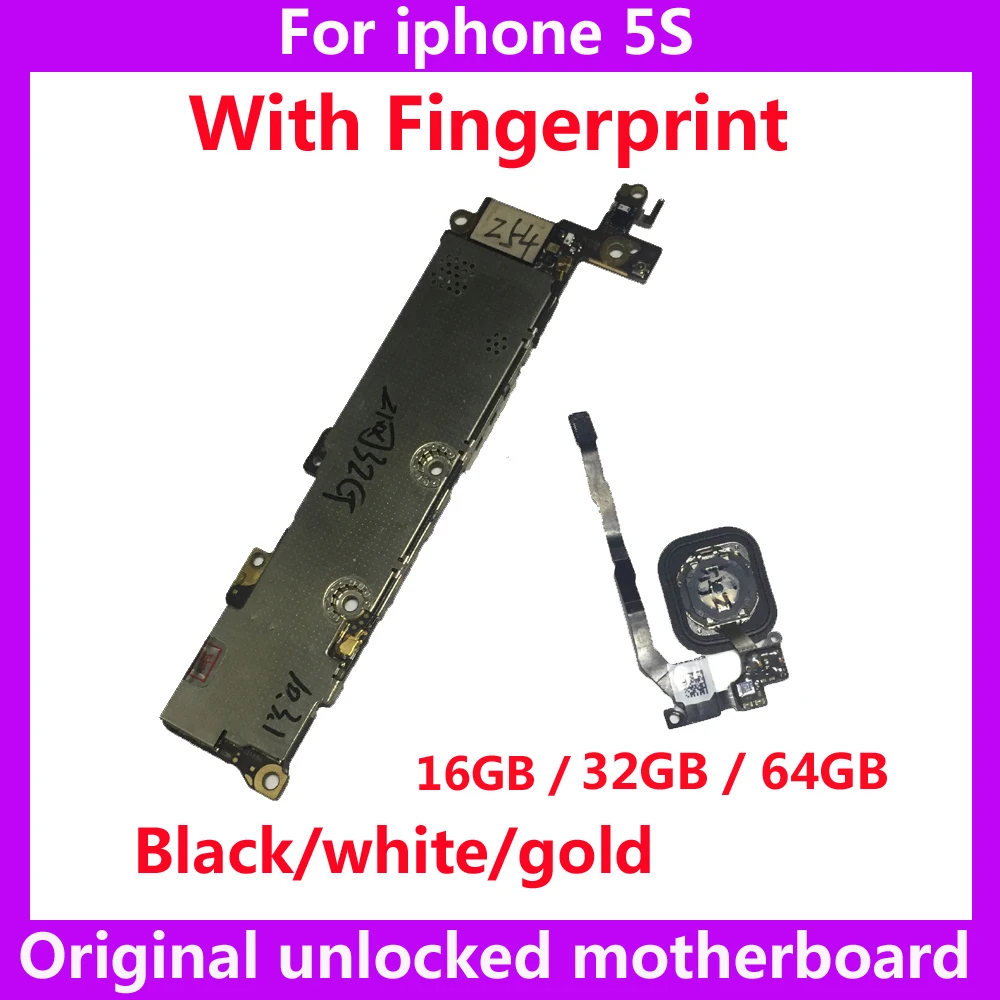 Материнская плата для iphone оригинальная материнская с/без распознавания