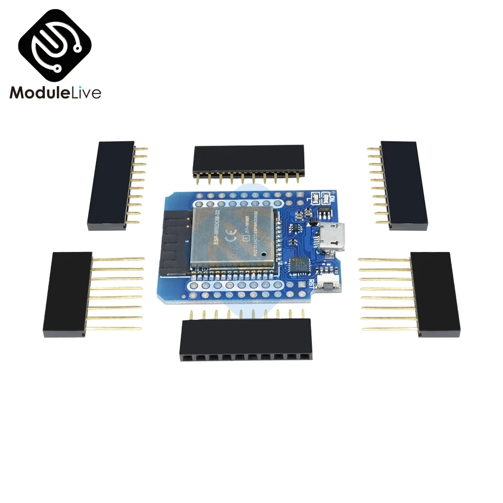 Макетная плата с модулем и штифтами для Arduino DIY KIT Wemos Mini D1 ESP8266 ESP32 ESP 32S WIFI + Bluetooth