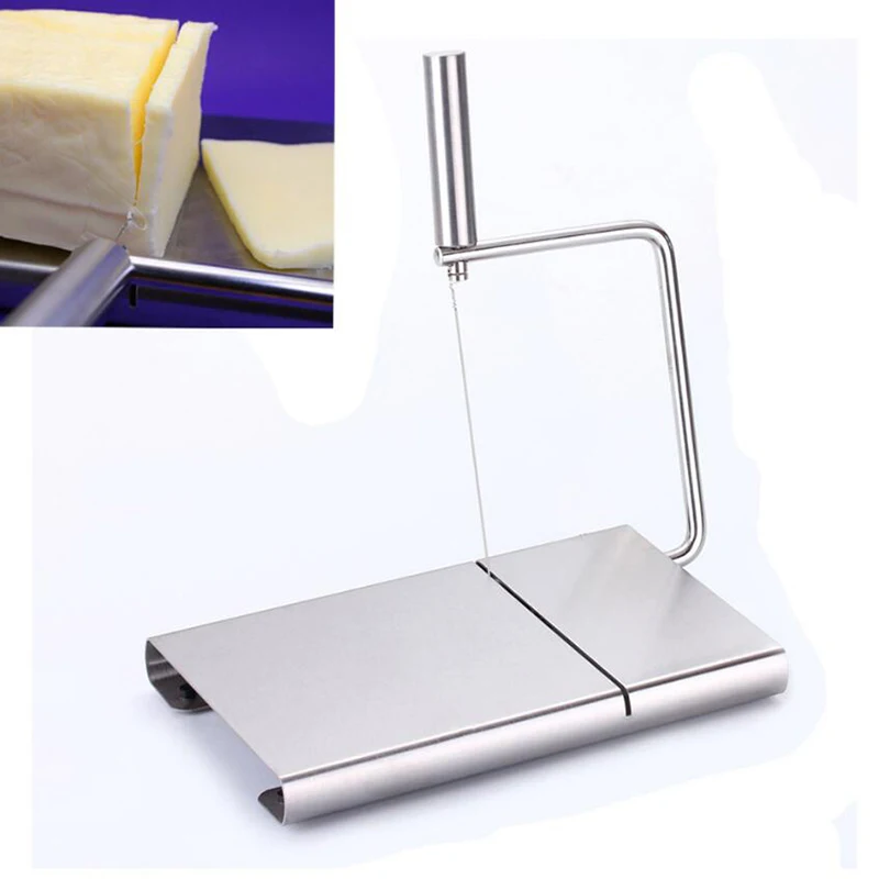 Слайсер для сыра нож масла доска из нержавеющей стали изготовления проволоки