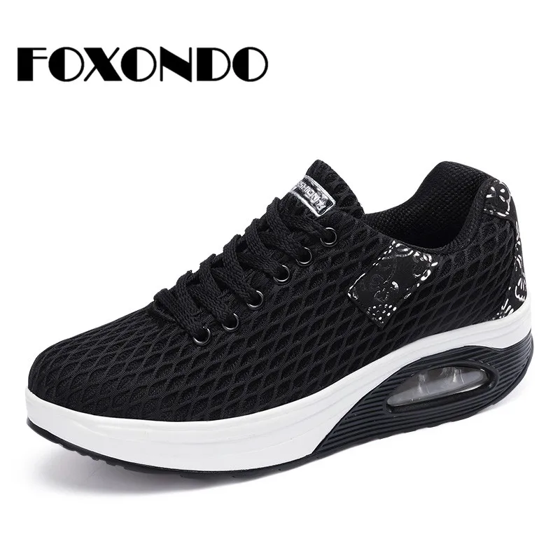 FOXONDO/2019 г. женская обувь на плоской платформе женские мокасины zapatos mujer Босоножки