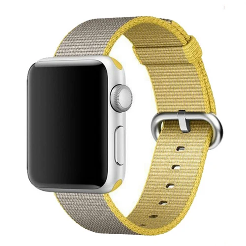 19 Nato Strap for Apple Watch Band pulseira apple watch 5 4 3 44mm 40mm correa Woven Nylon iwatch band 42mm 38mmBracelet belt - Цвет ремешка: 19