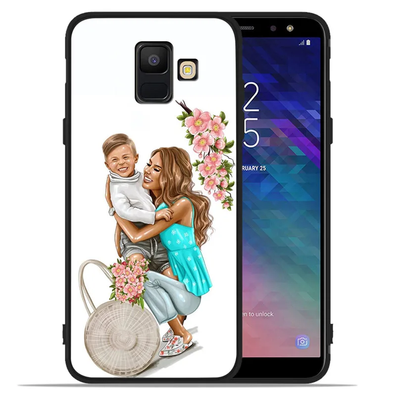 H1421 Роскошные для малыша и мамы; queen Woman king для samsung Galaxy A9 A8 A7 A6 A5 A3 J3 J4 J5 J6 J8 плюс чехол для телефона чехол Coque Etui - Цвет: H1421