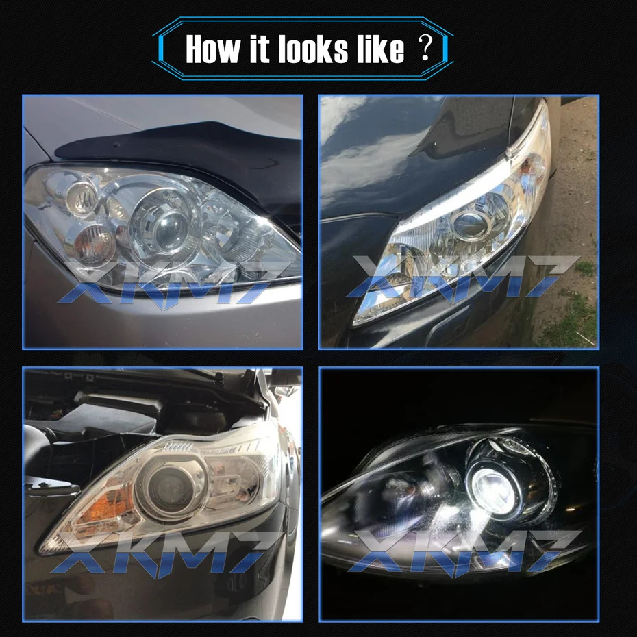 Би-ксеноновые линзы для проектора, фары, линзы Mini 2,5 WST 8,0, H1 HID ксеноновая лампа для H7 H4 9005 9006, автомобильные аксессуары, модифицированные DIY