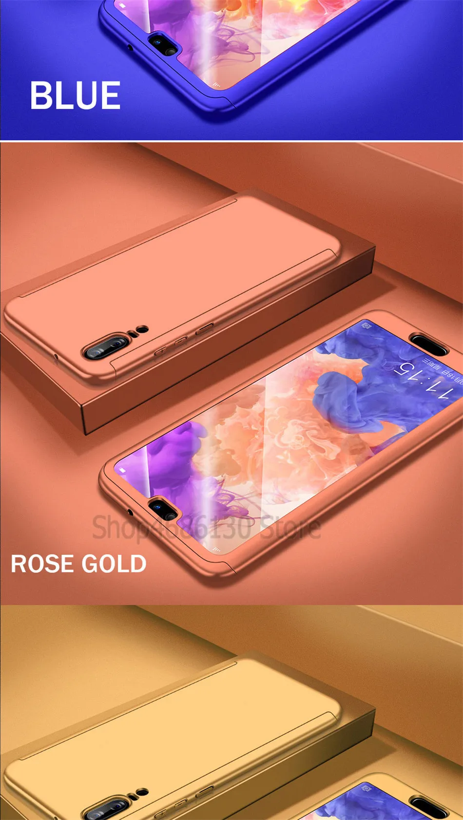 Чехол на 360 градусов для huawei P9 P10 P20 lite mate 10 20 Pro P Samrt чехол s для huawei Honor 9 8 8x10 mate 10 20 Lite чехол