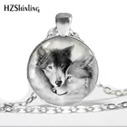 Женское ожерелье с подвеской в виде волка