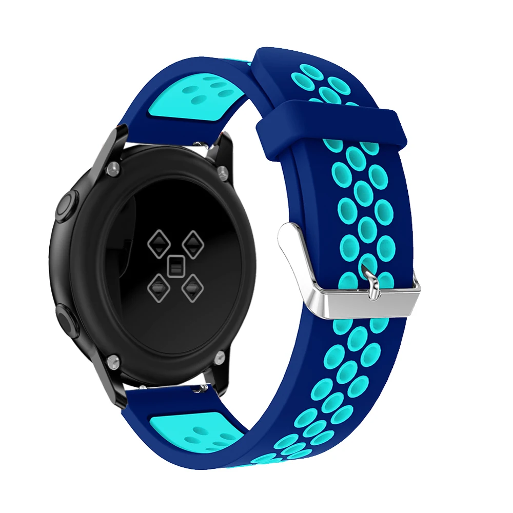 20 мм силиконовый спортивный ремешок для samsung Galaxy Watch активный резиновый сменный 42