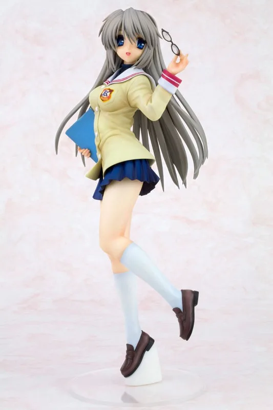 Clannad Sakagami Tomoyo фигурка замечательная жизнь Япония Аниме Сексуальная девушка школьная форма Ver ПВХ 25 см Модель Коллекция Подарочная игрушка