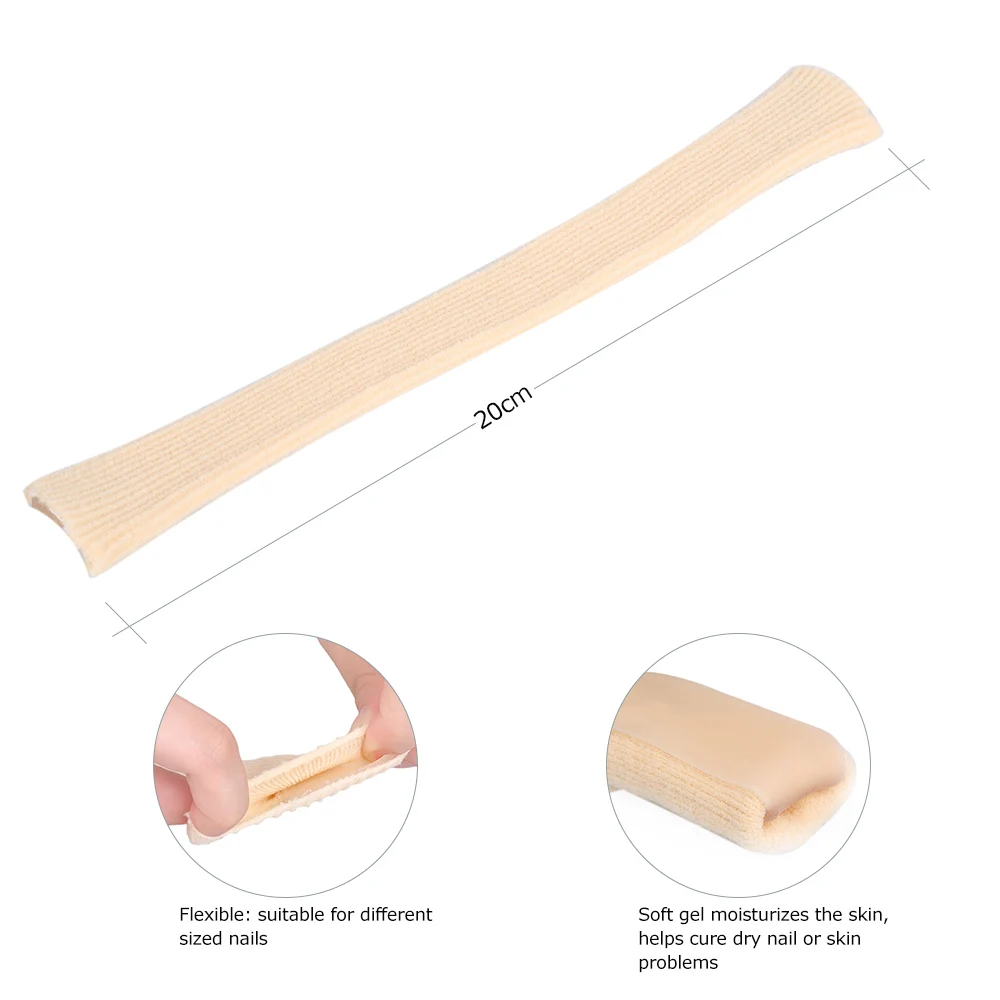 Тканевая + гелевая Подушка для ног Аксессуары защиты кожи стопы стельки ухода за