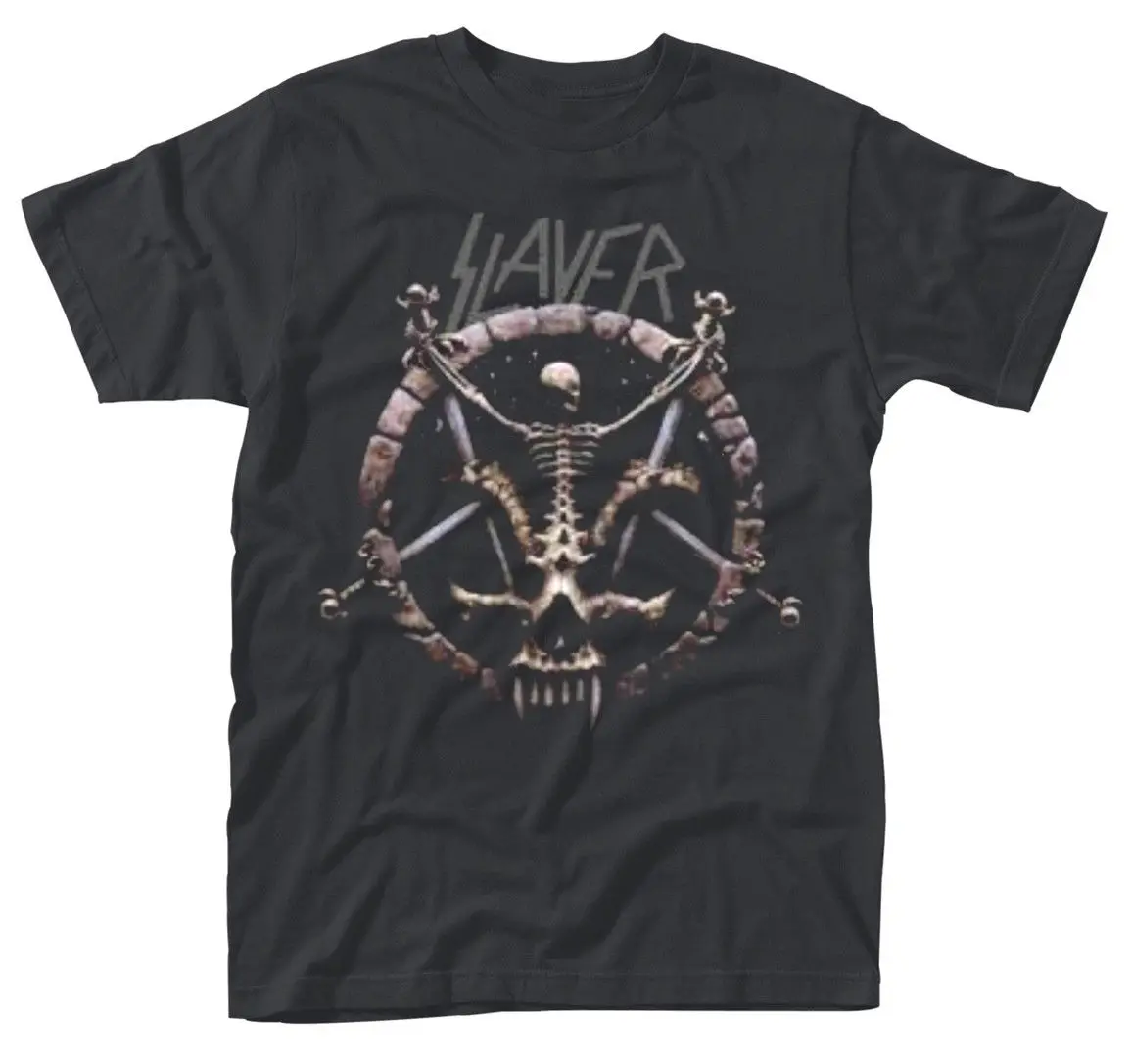 Футболка Slayer ɽivine Intervention '-новая и официальная! 2019 модная футболка из 100%