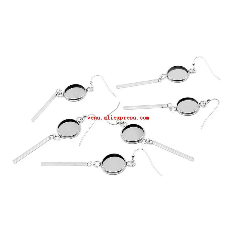 Серьги-подвески с сублимационной печатью женские висячие серьги из нержавеющей