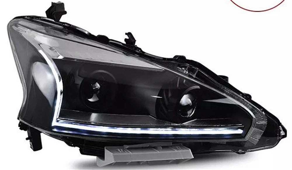 Автомобильные стайлинг фары для Nissan Teana Altima светодиодный фонарь 2013-2017 DRL Hid