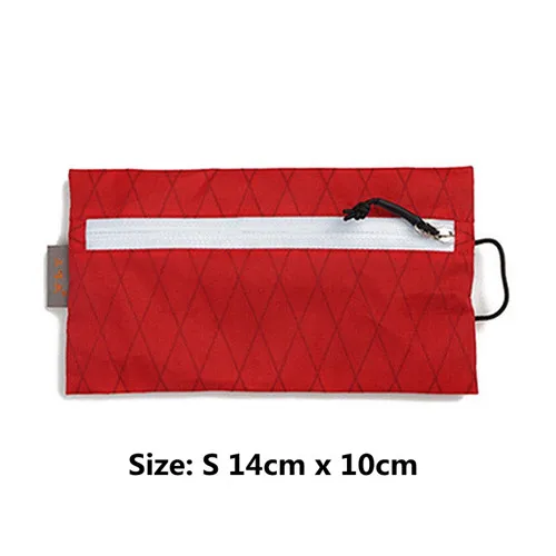 Red S 3F UL gear Sparrow маленькая сумка для хранения X-PAC ткань портативная водонепроницаемая сумка Сверхлегкая двухсторонняя молния Кемпинг Туризм - Цвет: Red S