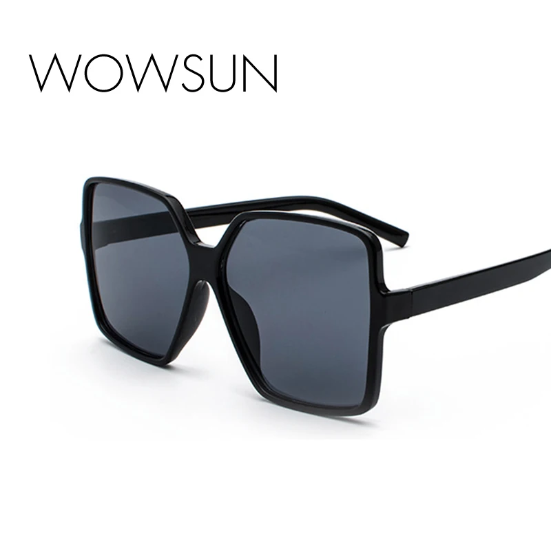 Женские квадратные солнцезащитные очки WOWSUN дизайнерские брендовые роскошные