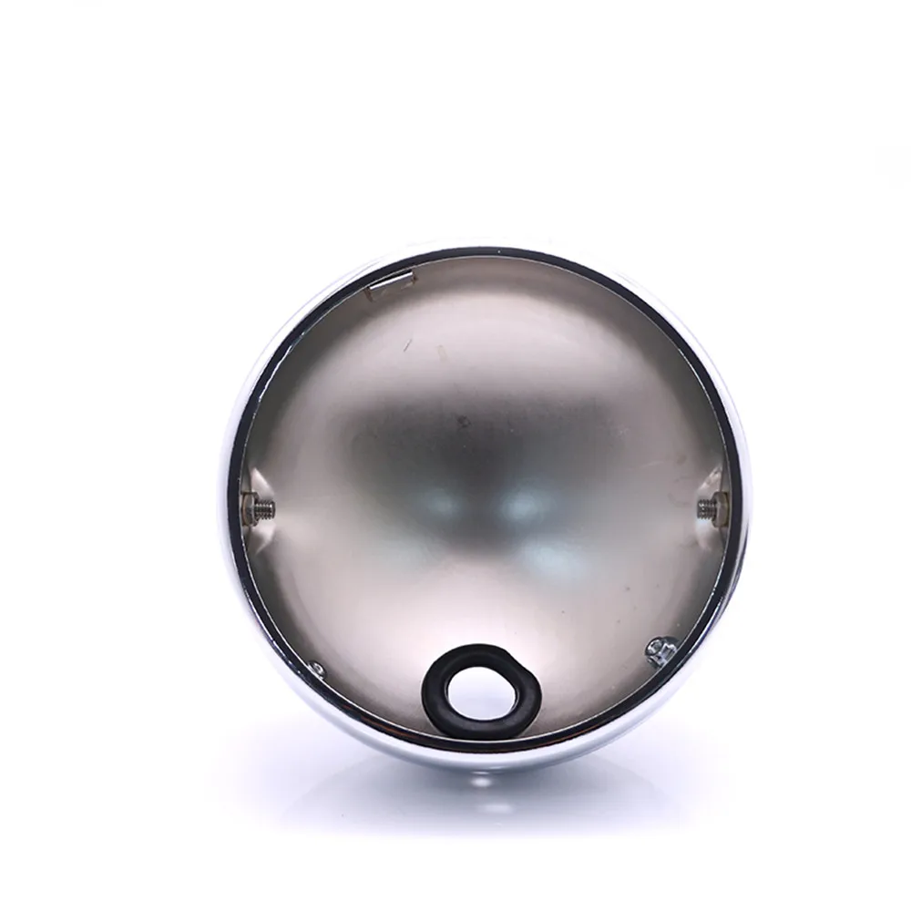 Универсальный мотоцикл черный хром 7 &quotФара корпус Блок Крепление для Harley Softail