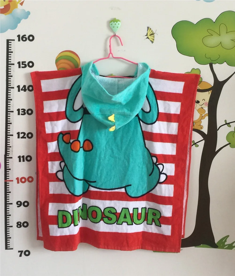 

3 Colors Large Size 65x150cm Baby Hooded sleepwear/Infant loungewear kids Beach bath towel/ Swimming bathrobe/Children's Pajamas