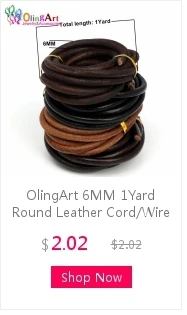 OlingArt 8*2 мм 1YD/лот черный/коричневый/кожаный цвет плоская кожаная веревка/Шнуры DIY ожерелье браслет серьги колье Изготовление ювелирных изделий
