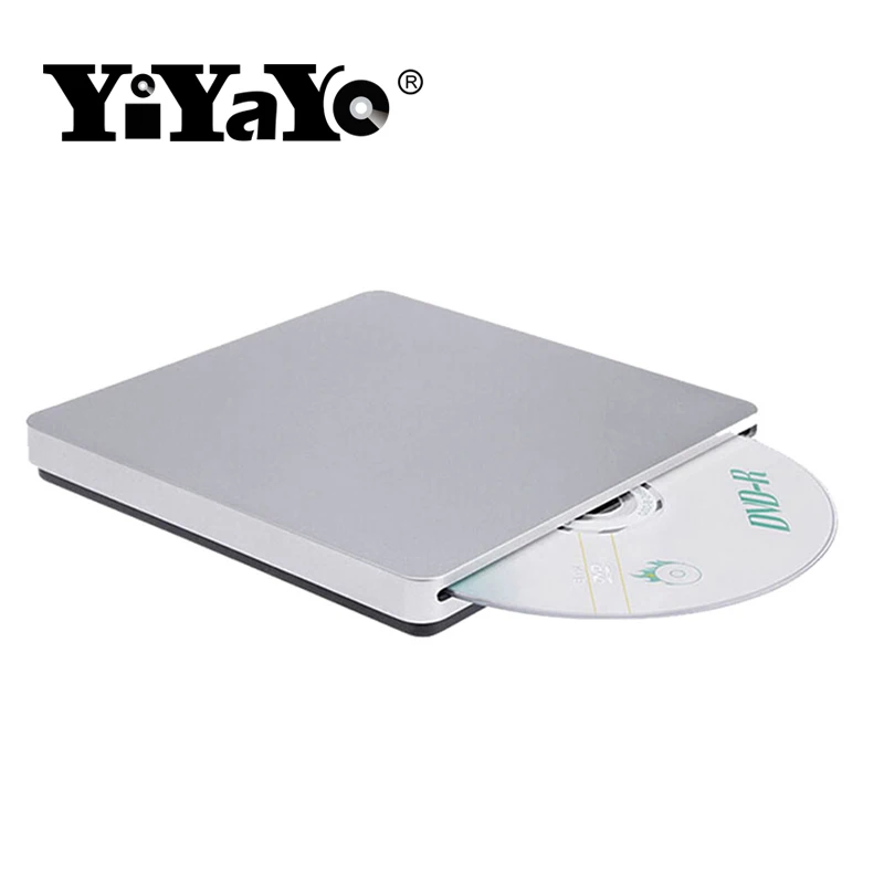 Внешний USB 2 0 CD/DVD рекордер YiYaYo|optical drive|dvd driveslot loading |