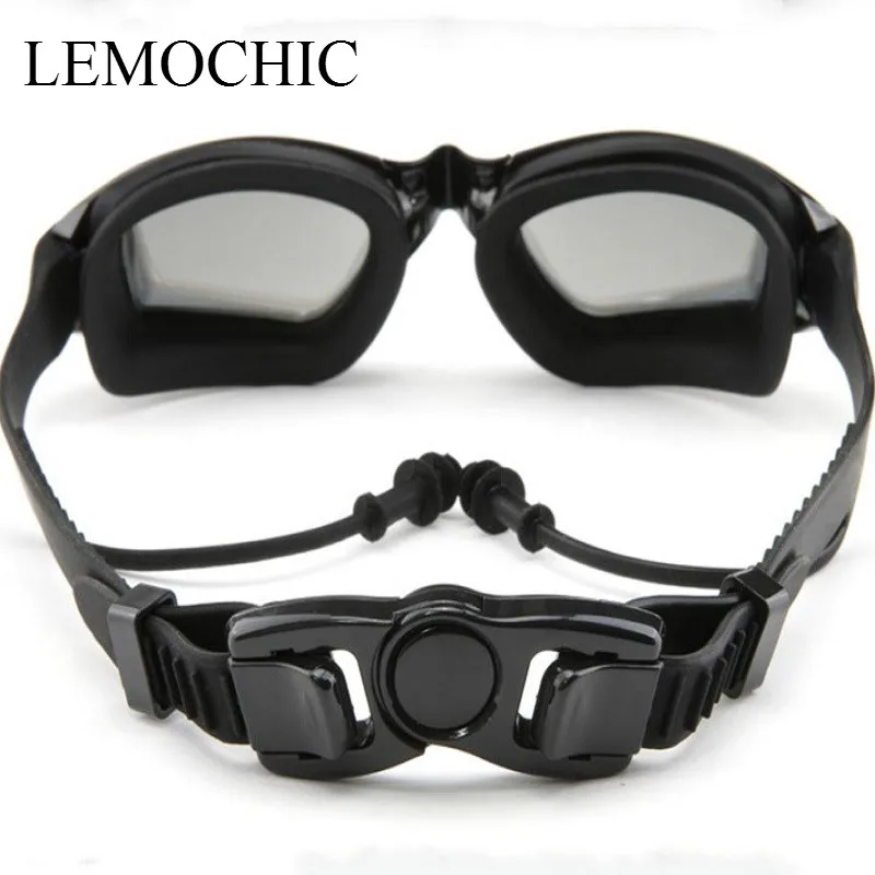 Очки для плавания HD Водонепроницаемая коробка большие мужские и женские очки