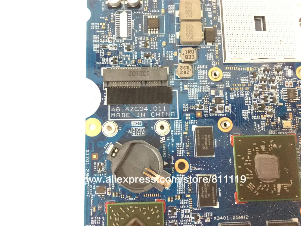 yourui For Motherboard 722821-501 722821-001 722821-601 Fit HP PROBOOK 455 G1 48.4ZC04.011 Series Notebook PC system board | Компьютеры и