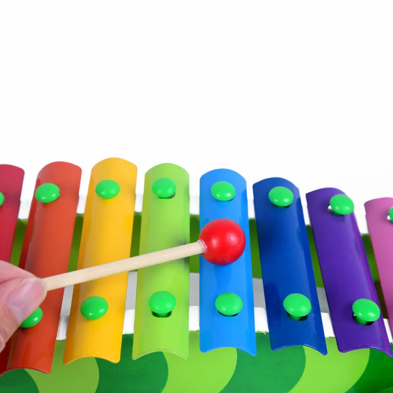 8 весы прицеп гусеница пианино деревянная обучающая игрушка для детей|piano wood|piano