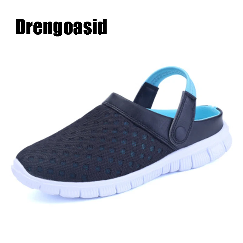 Новинка 2019 года мужские летние сандалии дышащие шлепанцы Повседневная обувь из