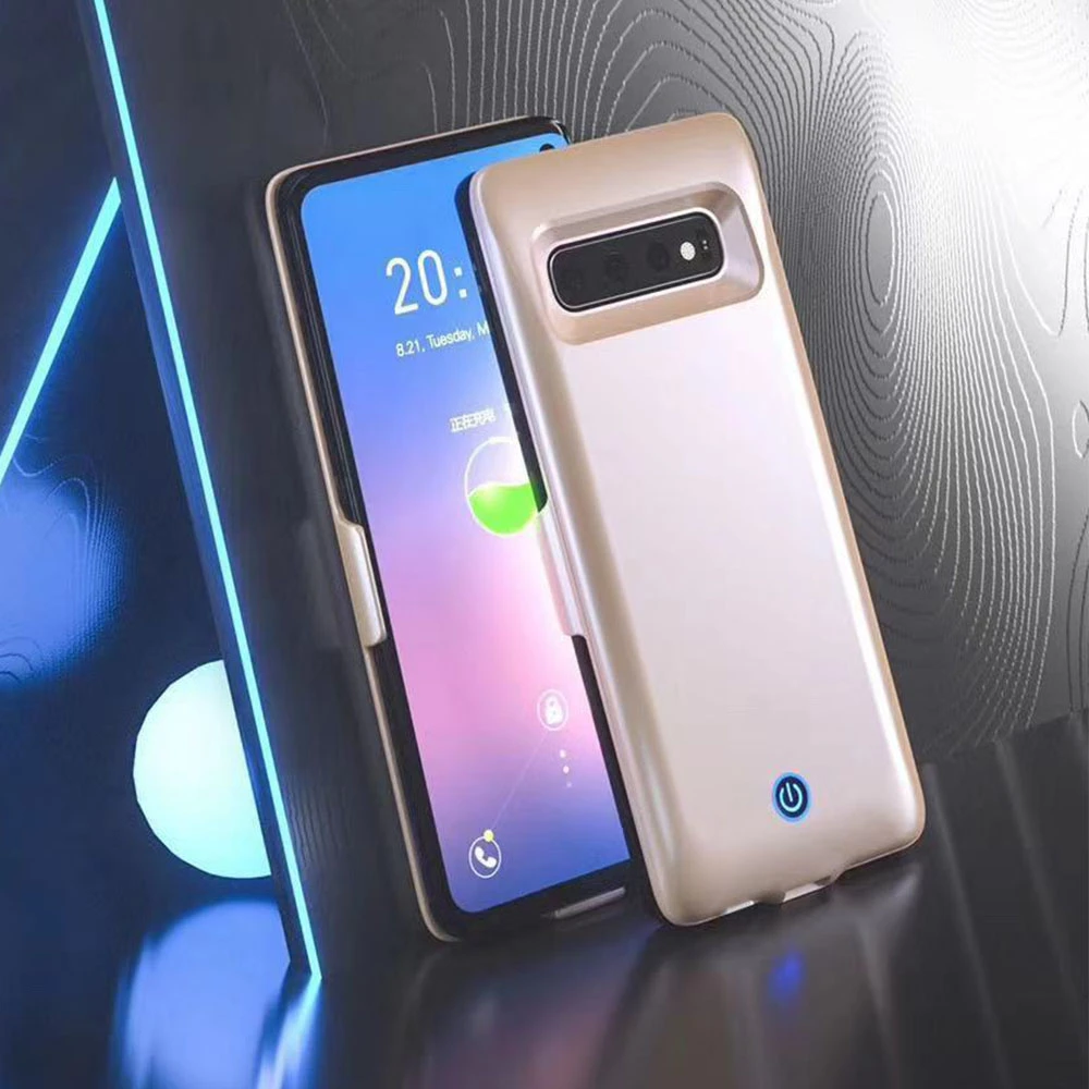 Внешний аккумулятор емкостью 7000 мАч чехол для зарядного устройства Samsung Galaxy S10
