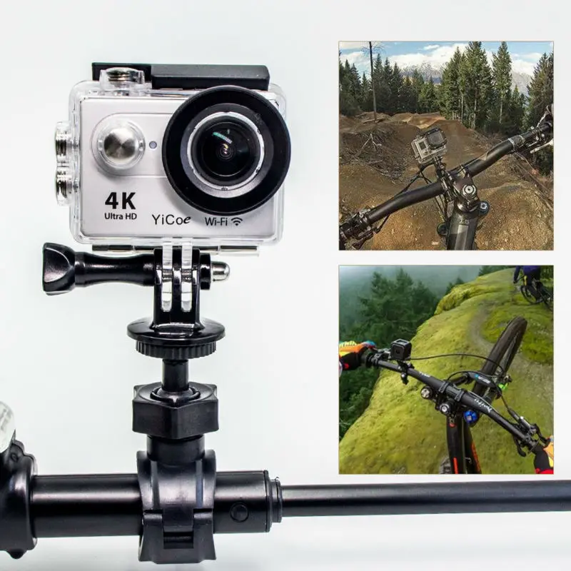 Для Gopro Hero7 6 5 SJ4000 Xiaomi Yi 4k Аксессуары для экшн камеры вращающийся велосипедный руль