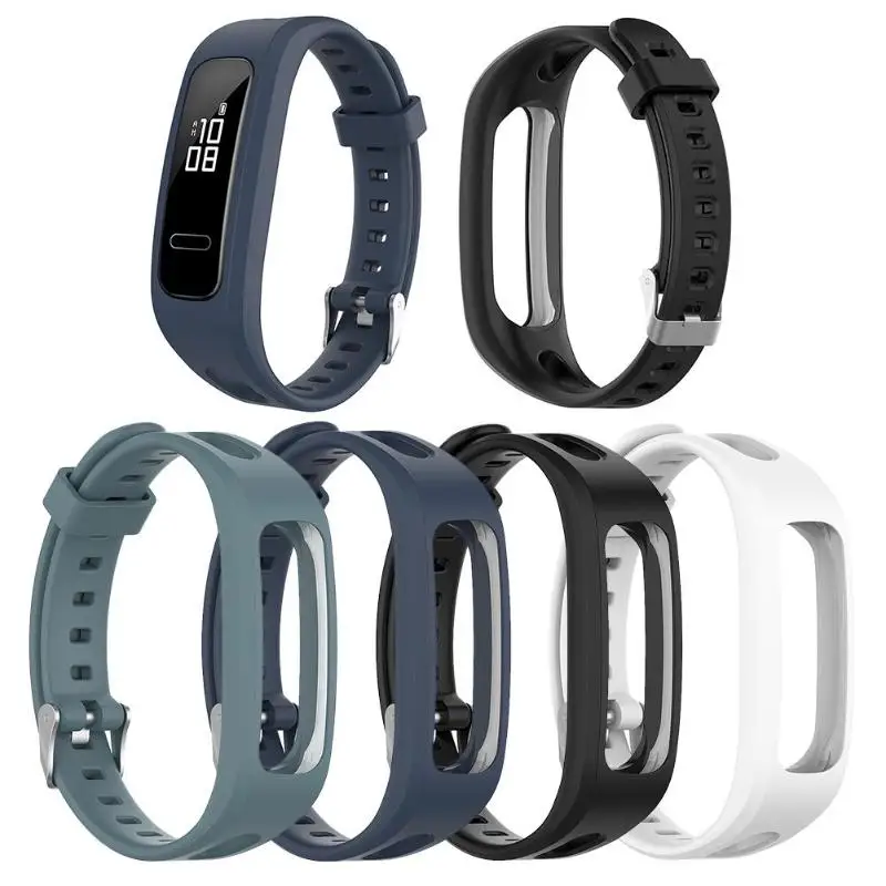 Силиконовый ремешок для наручных часов Huawei Honor Band 4 Беговая версия/Huawei 3e Новый