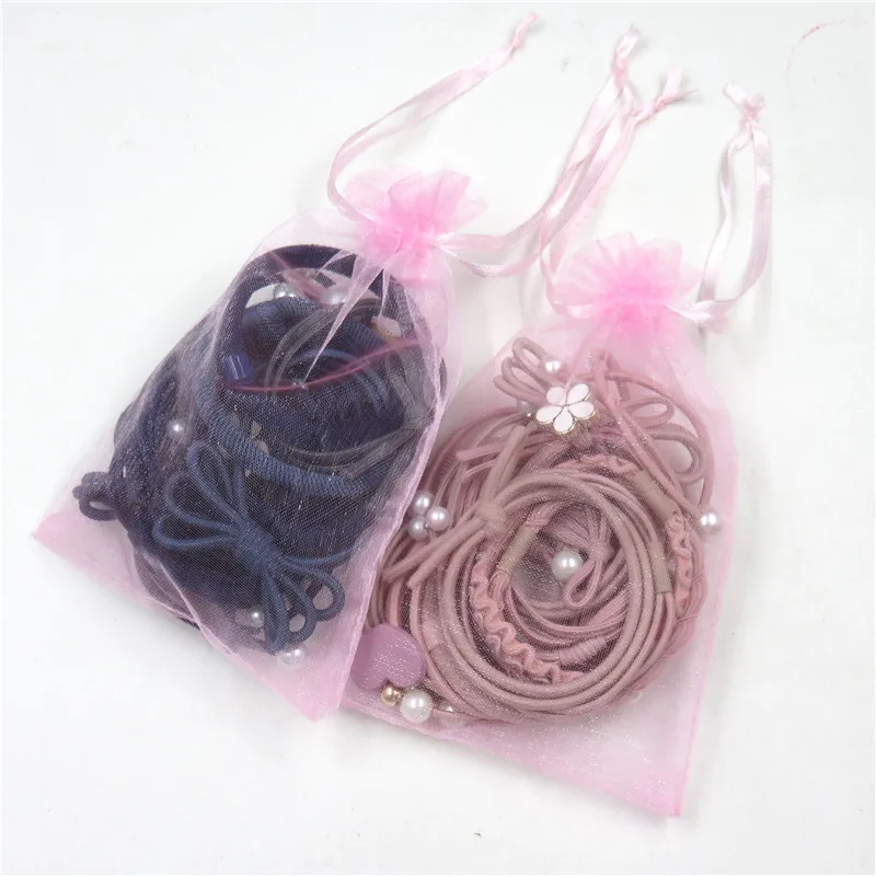 15 шт./лот розовые смешанные аксессуары для волос женщин повязка на голову
