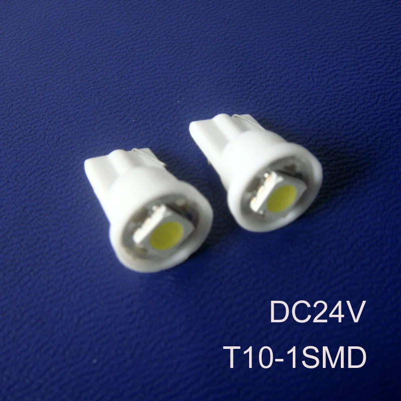 

High quality 5050 24V T10 car led warning indicator lights,T10 24v led instrument light free shipping 20pcs/lot