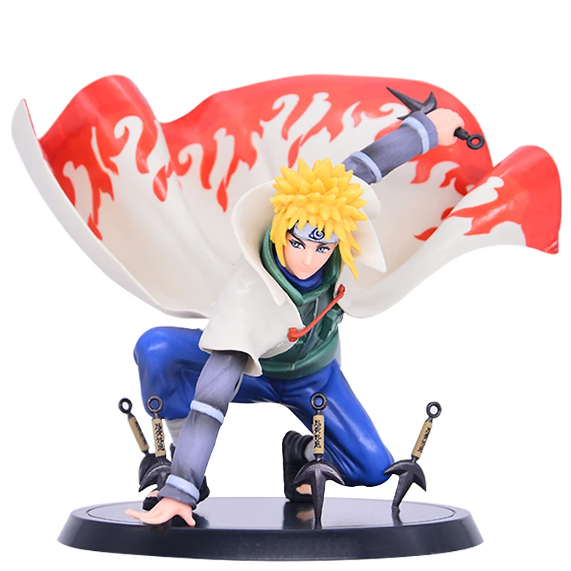 Аниме фигурка Наруто коллекция аниме Naruto Namikaze Minato Jiraiya Hinata фигурки ПВХ игрушки