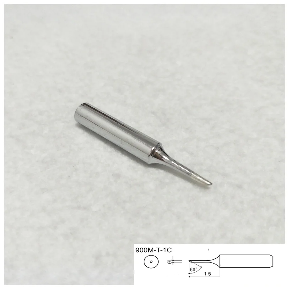 10 шт. 900M-T-1C паяльник наконечник для Hakko Saike AOYUE Lucky BAKU Quick 936 852 паяльники для паяльника