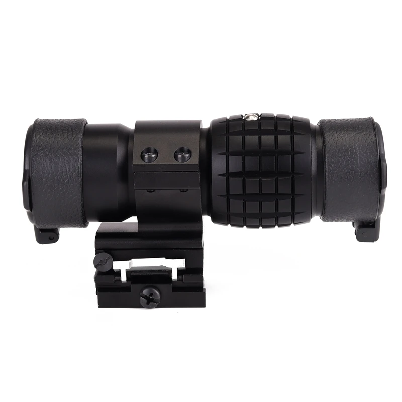 Тактический 3X лупа оптика прицелы прицел Подходит Aimpoint с откидной на сторону