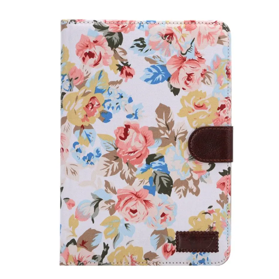 Чехол для планшета для ipad mini 3, чехол для ipad mini 7,9 дюймов, цветочная ткань, Капа, пряжка, coque, слоты для карт, чехол для Apple ipad mini 2