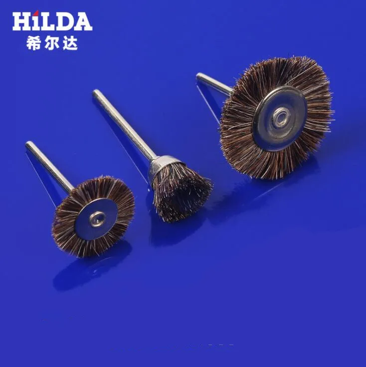 20 шт. щетка из конского волоса для снятия заусенцев шлифовальный инструмент