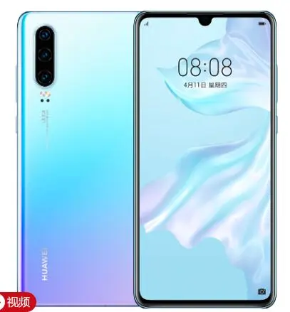 8GB 128GB Blue DHL Быстрая HuaWei P30 мобильный телефон Kirin 980 Android 9,1 6," 2340X1080 8 Гб Оперативная память 256 ГБ Встроенная память 40.0MP NFC отпечатков пальцев IP53 - Цвет: 8GB 128GB Blue