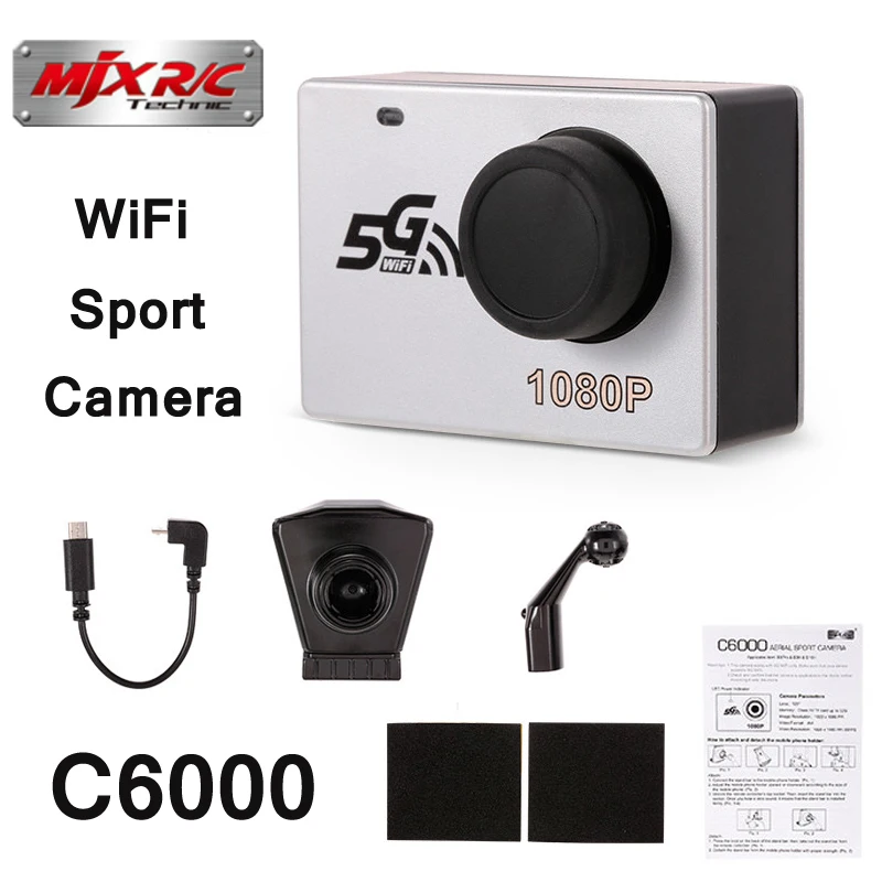 MJX C6000 5G 1080P WiFi Спортивная камера высоко интегрированная для B3H B3PRO